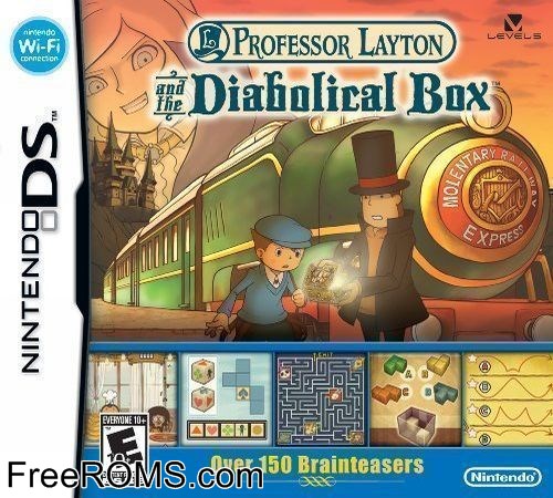 Professor Layton and the Diabolical Box Screen Shot 1