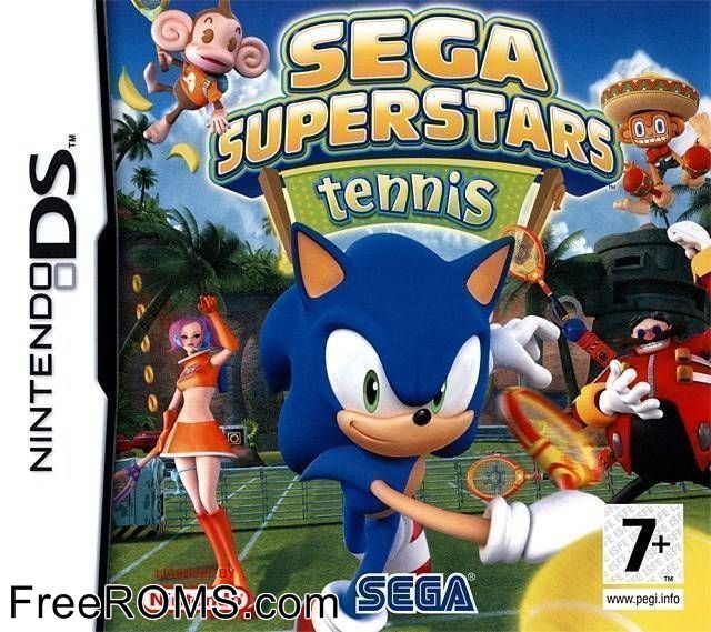 SEGA Superstars Tennis Europe Screen Shot 1